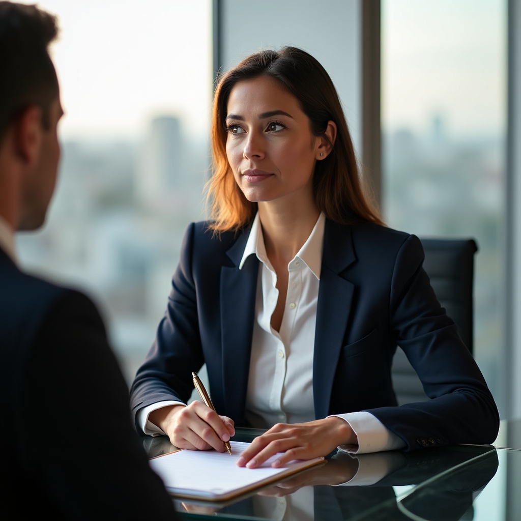 Customer experience consultant working with a business owner